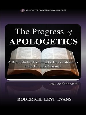 cover image of The Progress of Apologetics